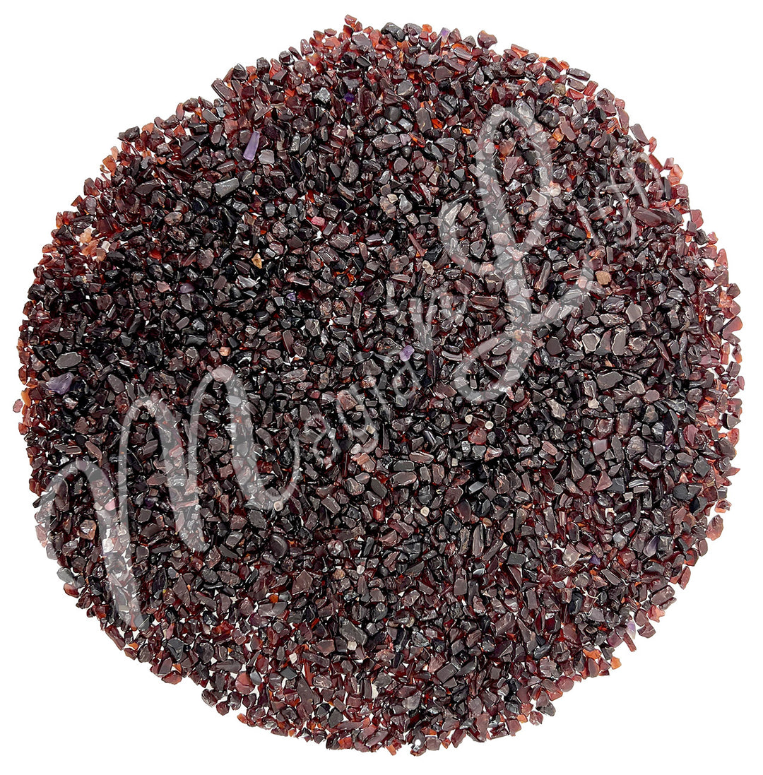 Chips Stones Garnet (0.2 LB) 5-7 mm
