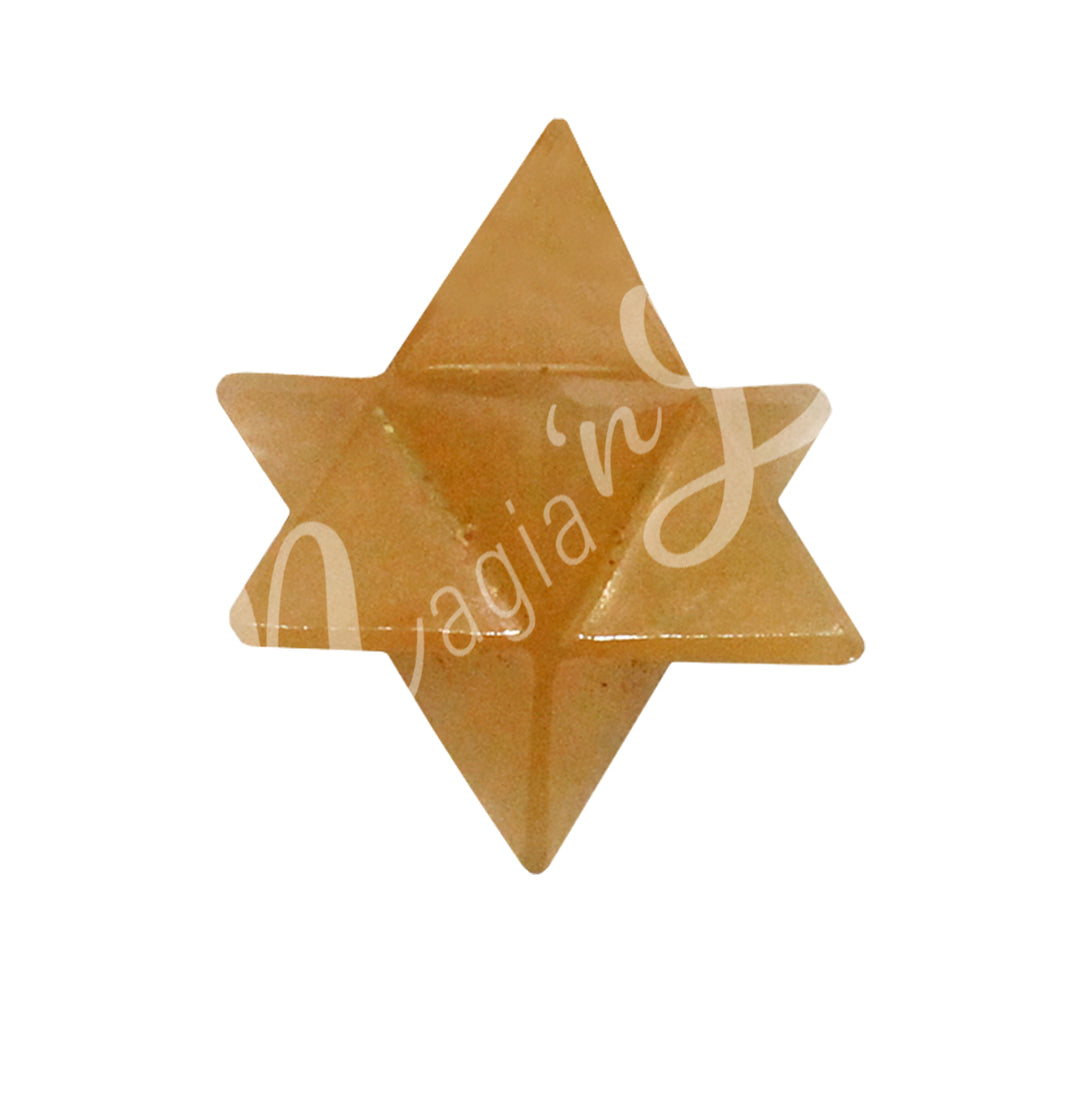 Merkaba Yellow Aventurine 2.5"