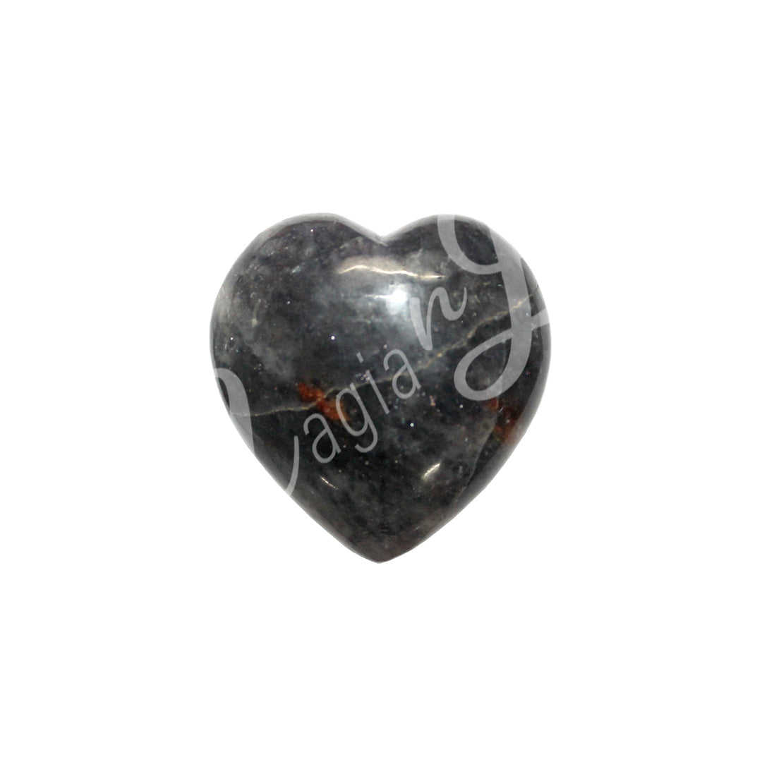 Heart Iolite 1-1.5″