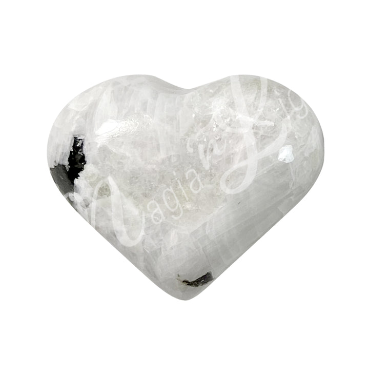Heart Rainbow Moonstone 2-2.25″ X 1.5-2″