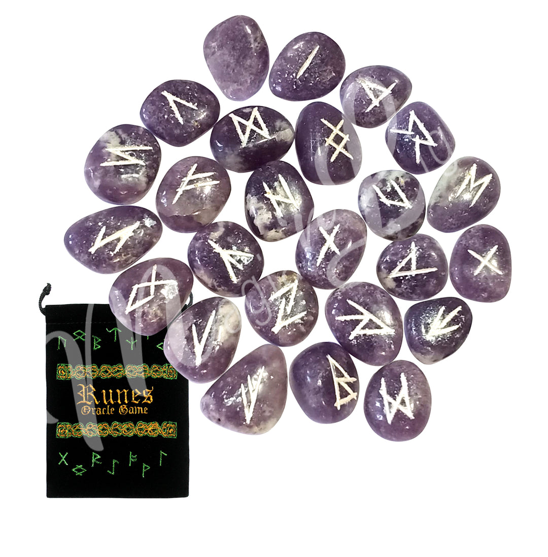 Rune Set Lepidolite