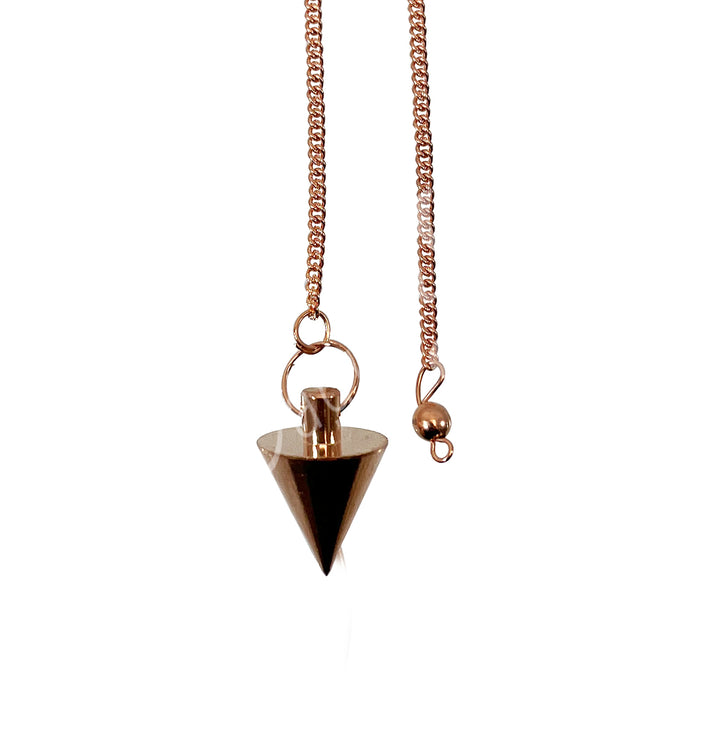 Pendulum Metal Copper Shapes Plain Chain 9″L