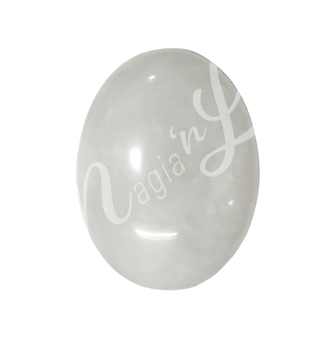 Palm Stone Faden Quartz 2-2.5″