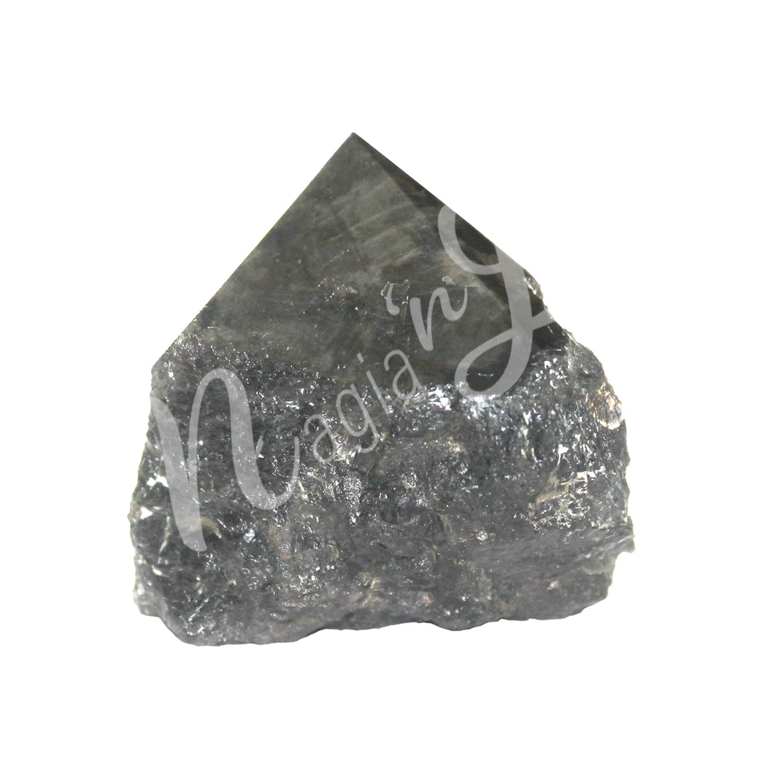 Punta pulida superior de Larvikita 3 x 1,75"