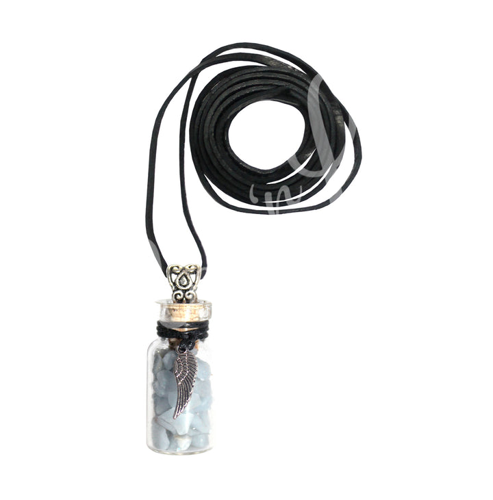 Collar de Chips de Angelita en Botella 1.5″