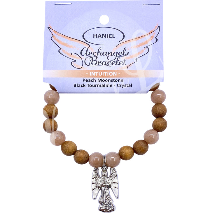Pulsera Arcángel Haniel para la Intuición (8-8,5 mm) 7,15-7,25"