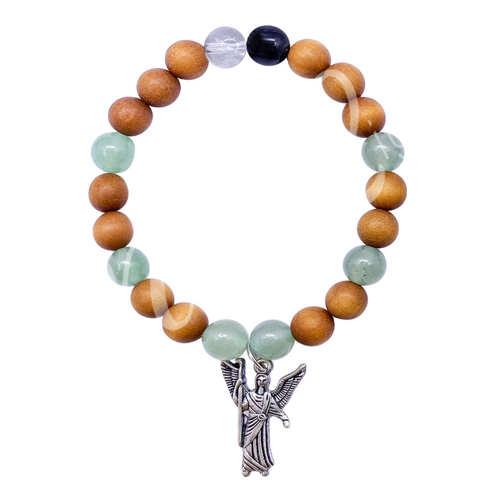 Pulsera Arcángel Rafael para Curación (8-8,5 mm) 7,15-7,25"