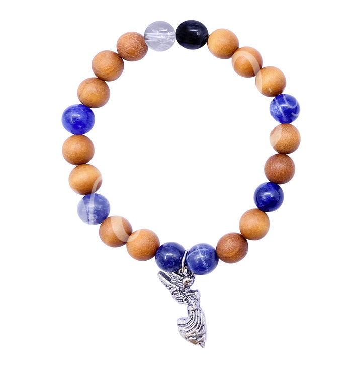 Pulsera Arcángel Tsaphkiel de la Compasión (8-8,5 mm) 7,15-7,25"