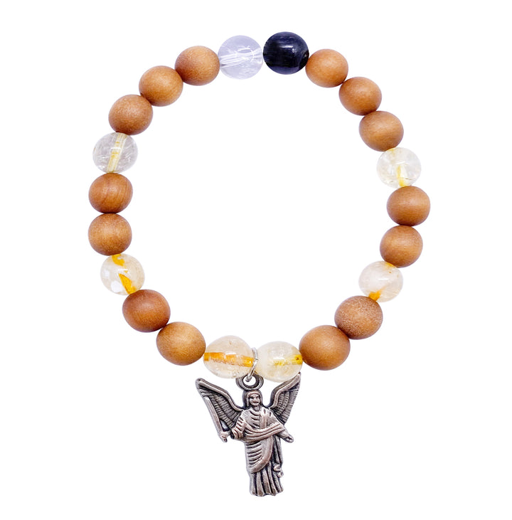 Pulsera Arcángel Uriel por la Paz (8-8,5 mm) 7,15-7,25"