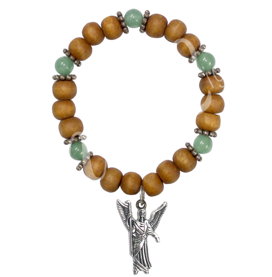 Bracelet Archangel Raphael for Healing (8-8.5mm) 7.15-7.25"