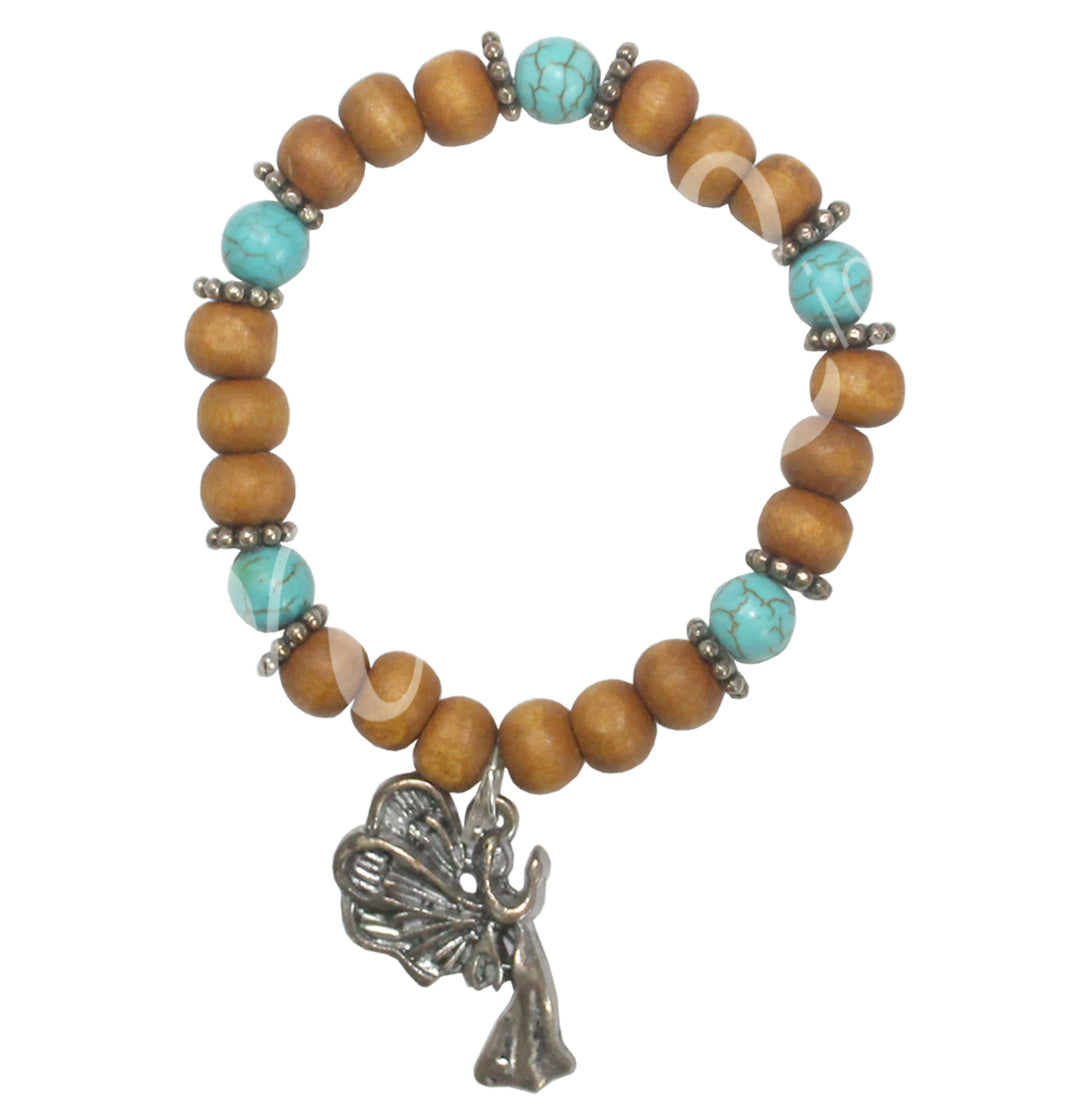 Bracelet Archangel Sandalphon Prayer Messenger (8-8.5mm) 7.15-7.25"
