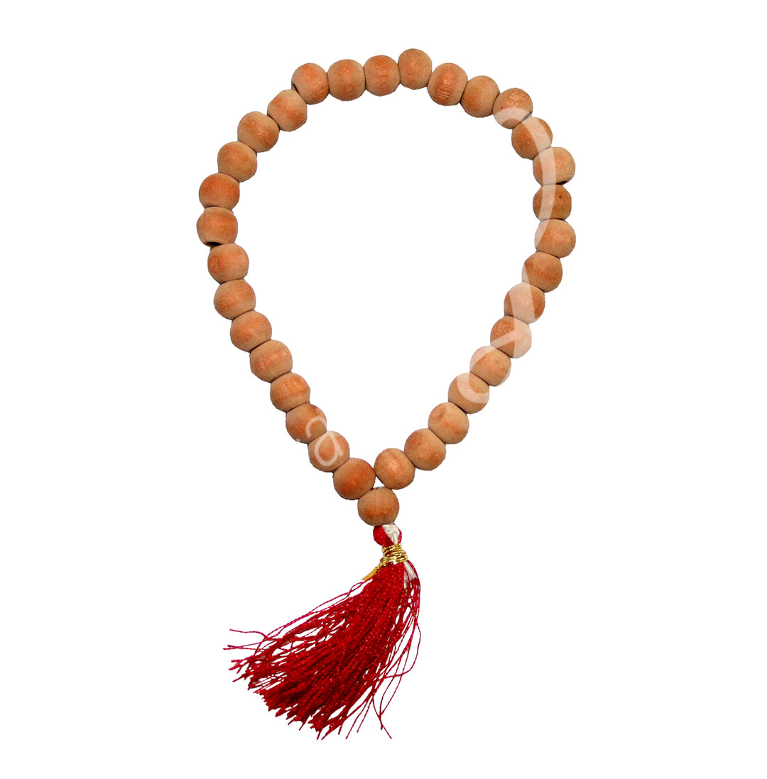 Bracelet Sandalwood with Tassel (7-8mm)