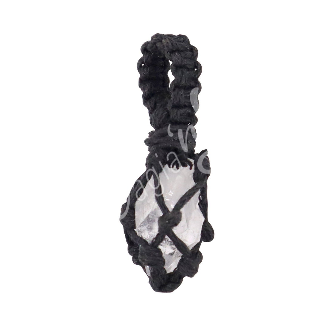 Pendant Thread Cage Apophyllite Rough 1.5-2"