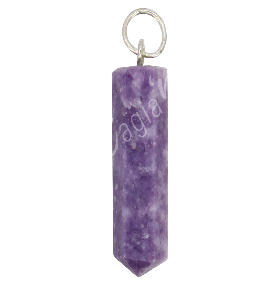 Pendant Pencil Point Lepidolite 1.5"