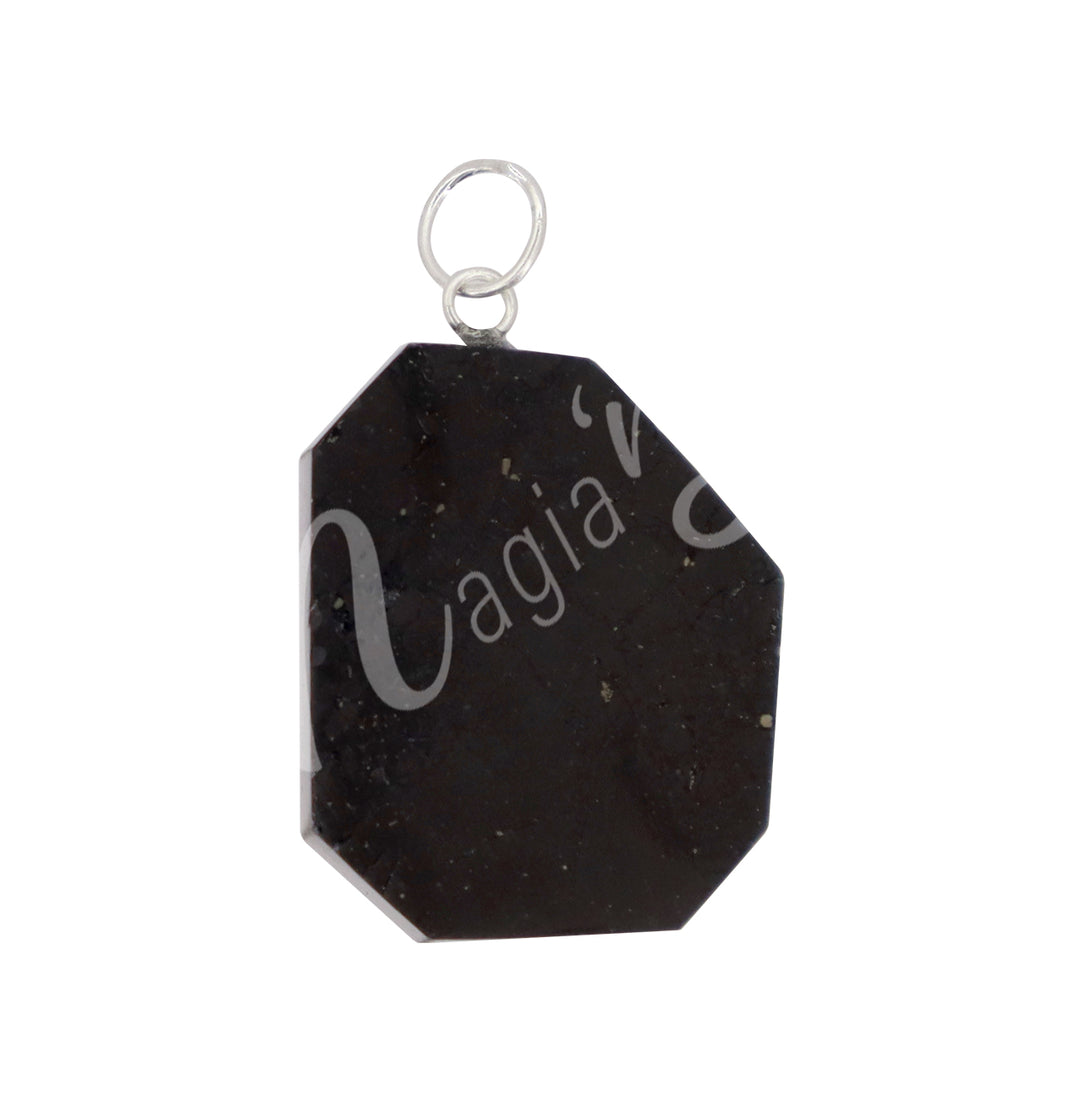 Pendant Slice Shungite 0.75-1"L