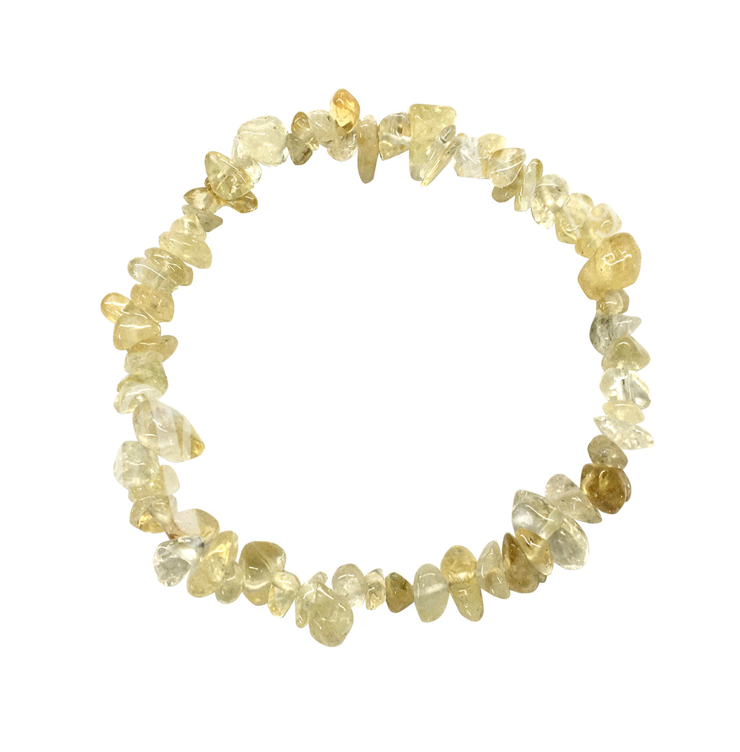 Bracelet Chips Citrine (6-12mm) 7.5"