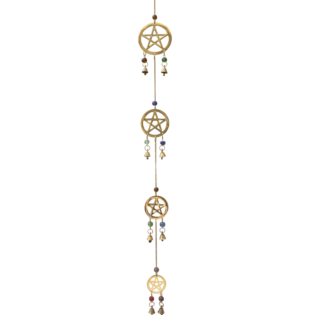 Hanging Pentacles w Bells