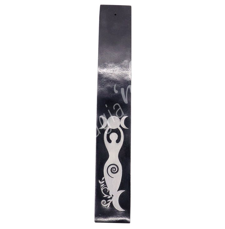 Incense Holder Soapstone Goddess Inlay