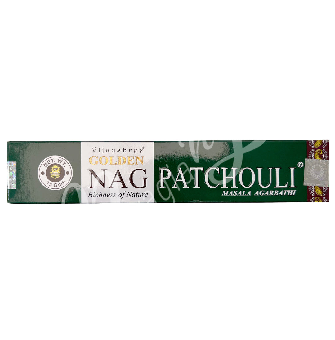 Golden Nag Patchouli Incense
