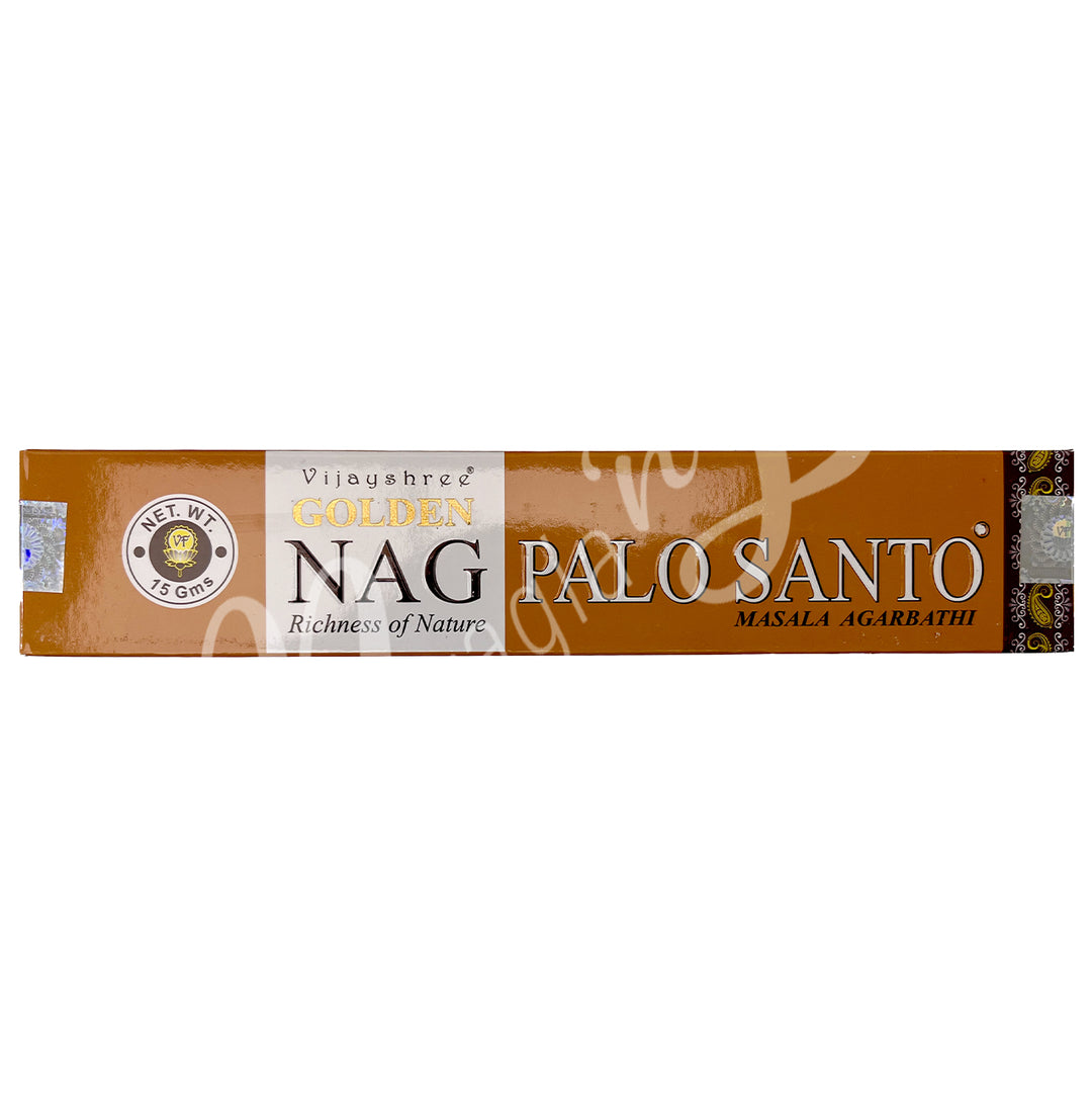 Golden Nag Palo Santo Incense