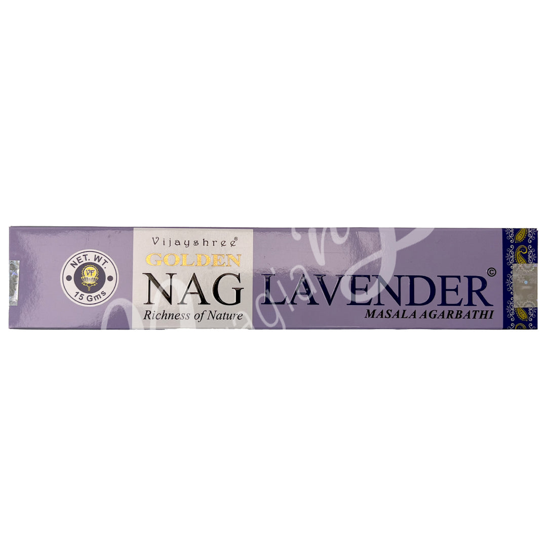 Golden Nag Lavender Incense