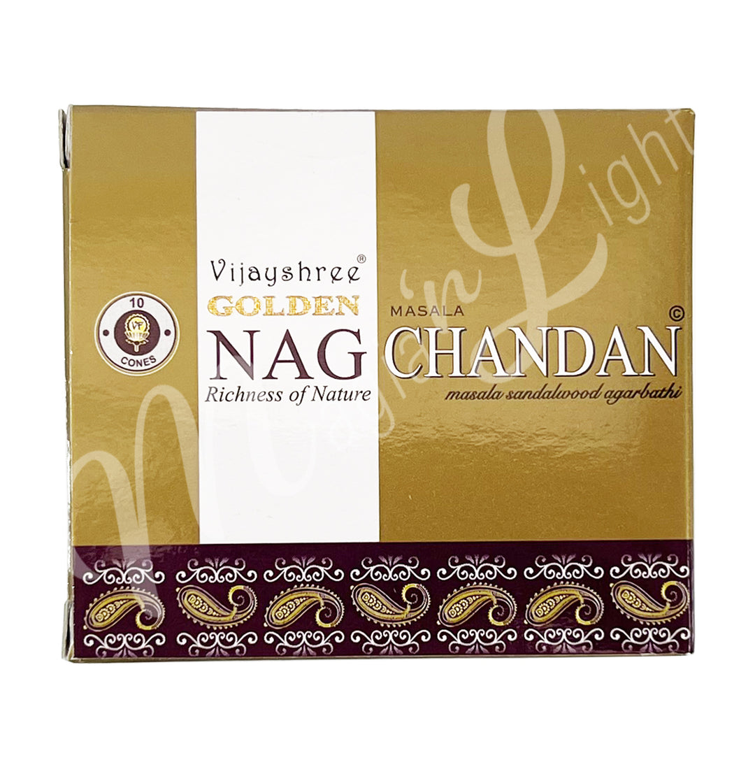 Golden Nag Chandan Incense Cone