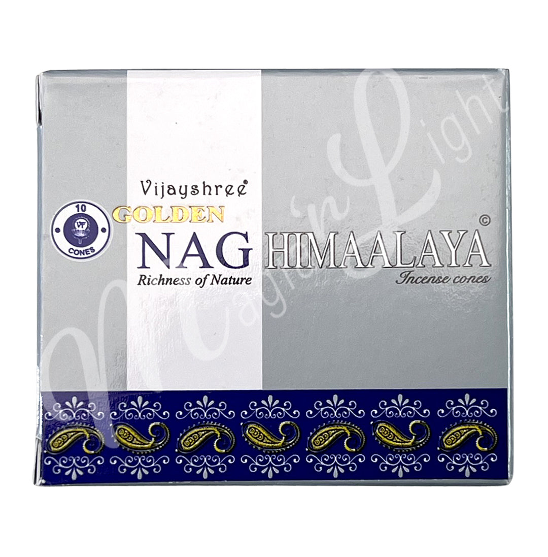 Golden Nag Himalaya Incense Cone