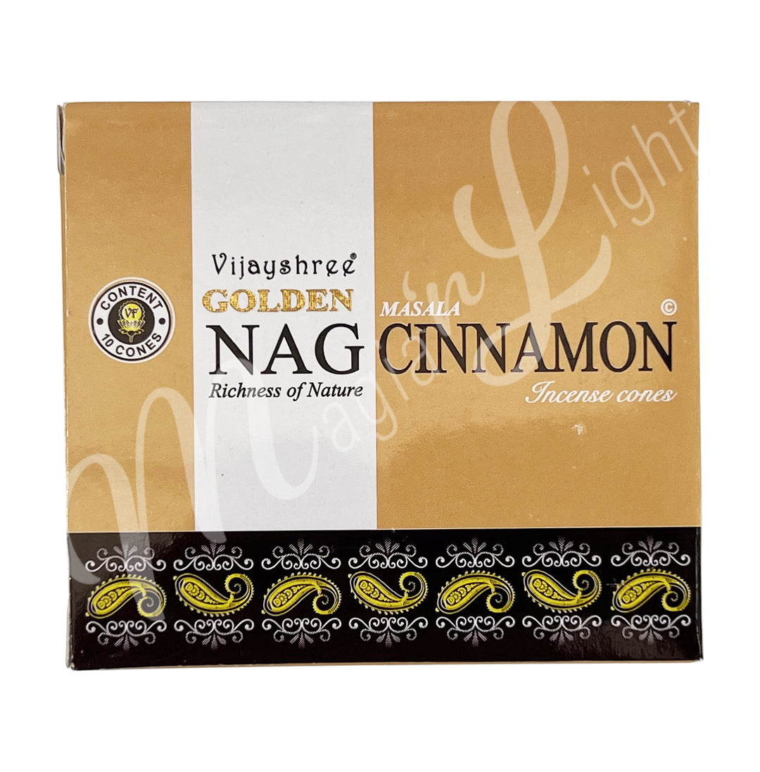 Golden Nag Cinnamon Incense Cone