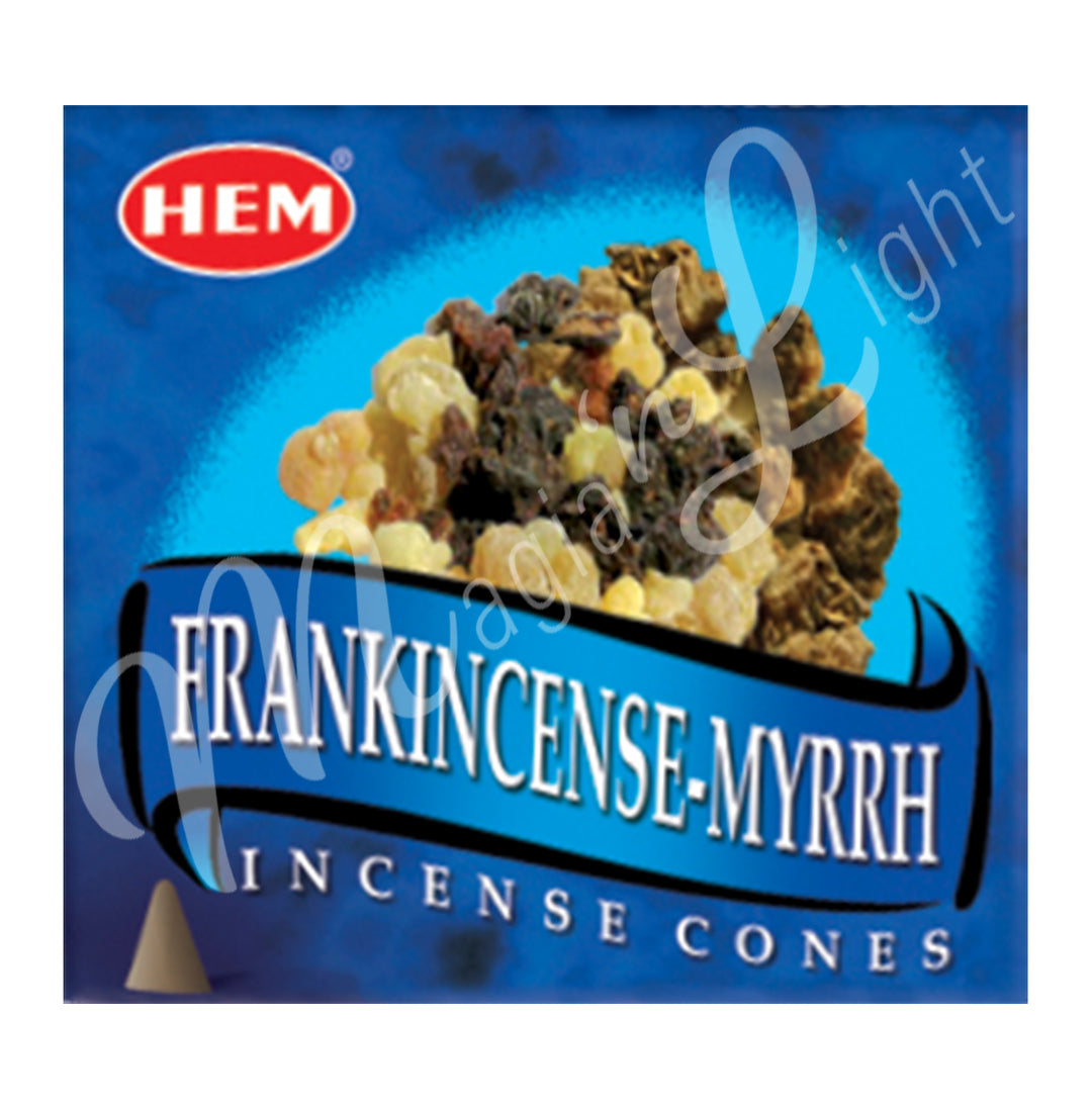 Hem Incense Cone Frankincense Myrrh