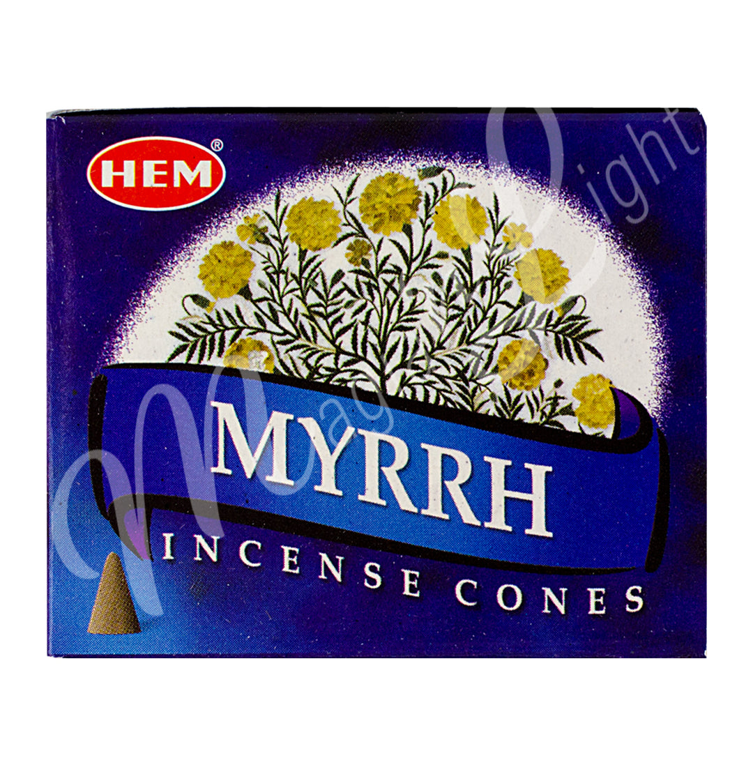 Hem Incense Cone Myrrh