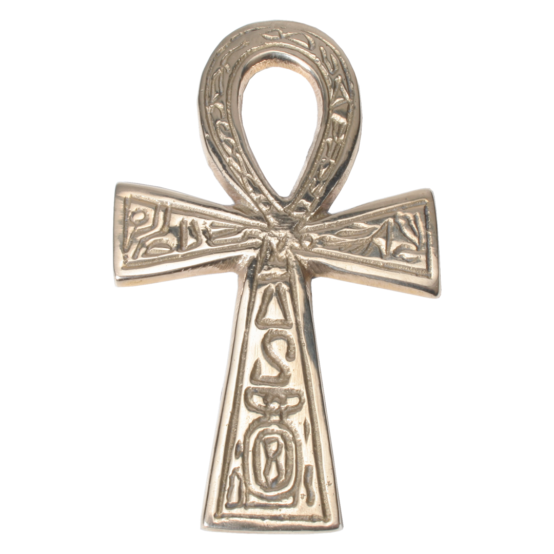 Hanging Small Brass Ankh
