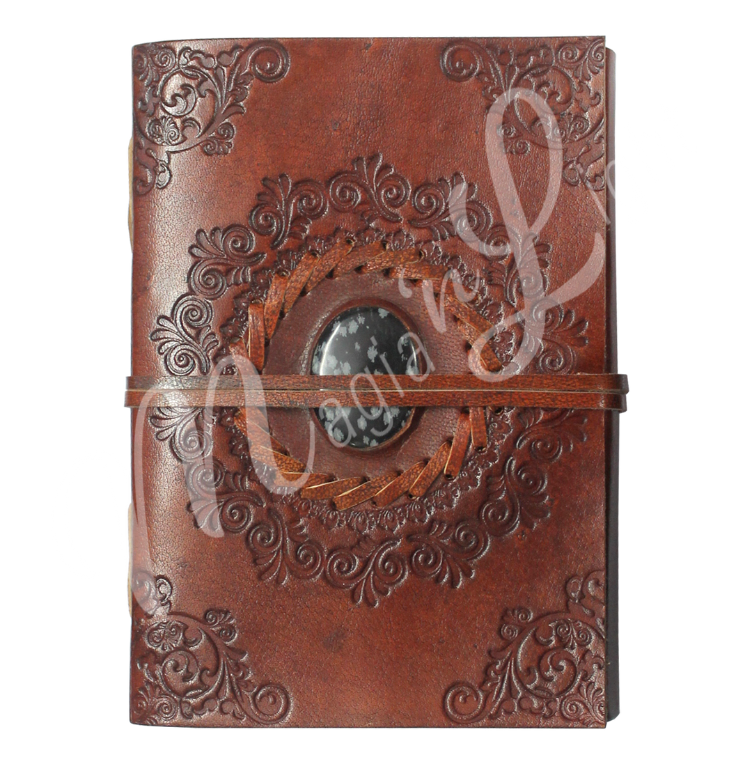 Diario Espirales y Piedra 5X7"