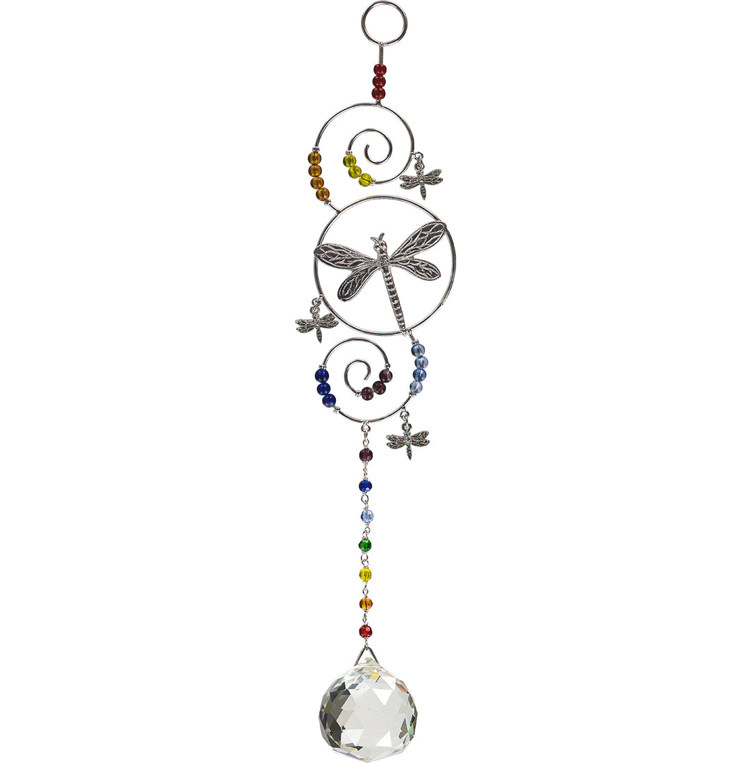 Colgante Libélula con Cristal