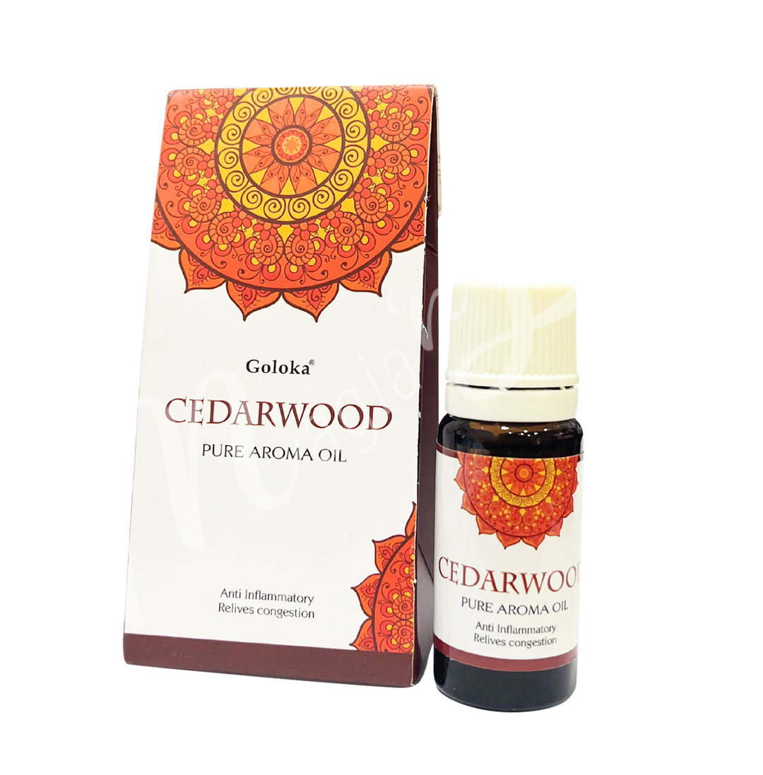 Goloka Aceite Aromático de Madera de Cedro Pura