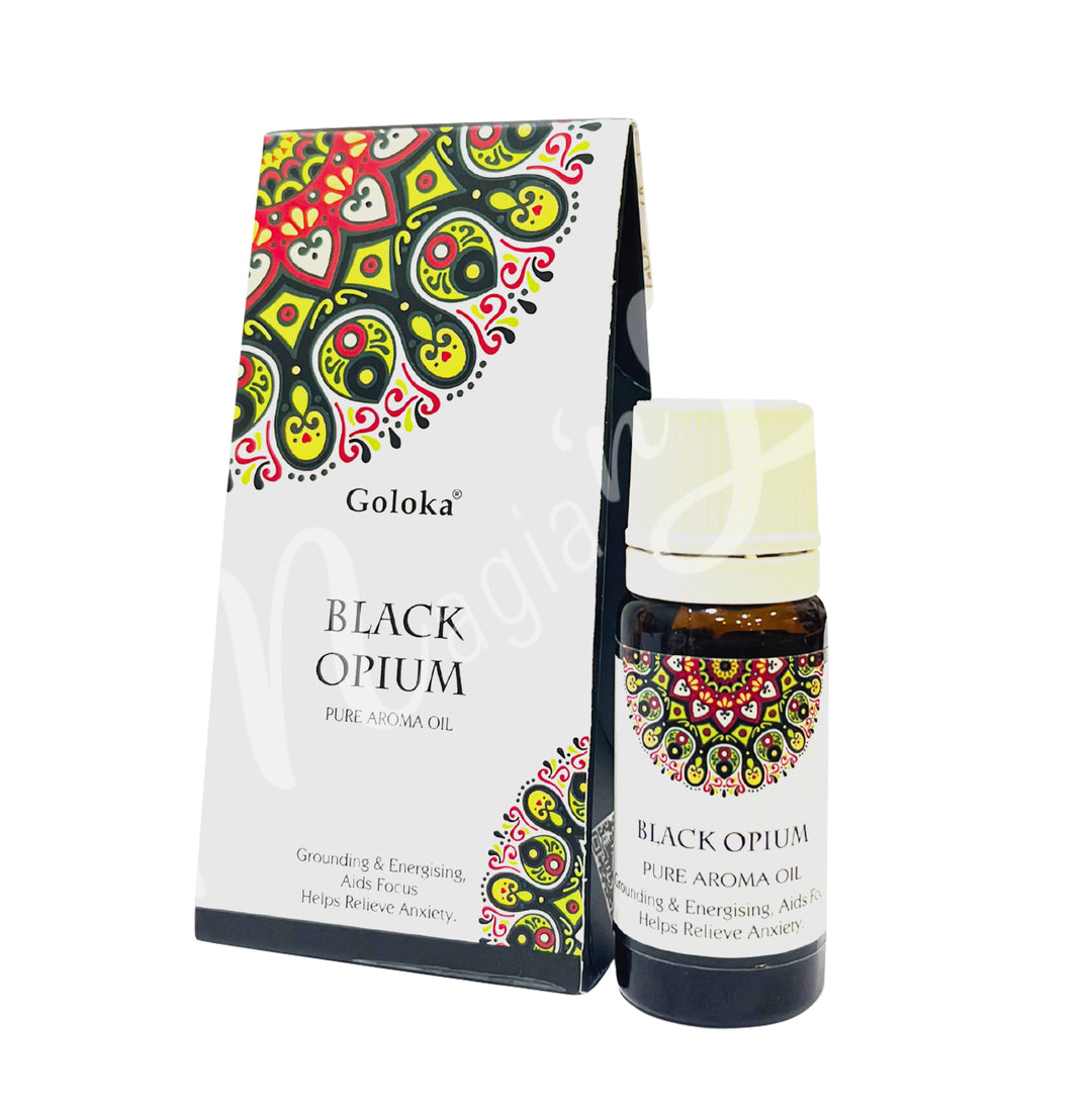 Goloka Aceite Aromático de Opio Negro Pura