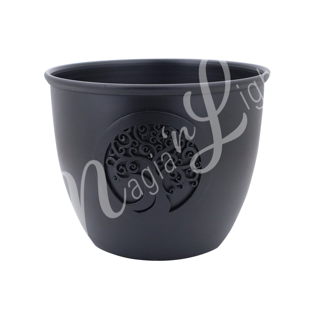 Smudge Pot Cast Iron Tree of Life 5"