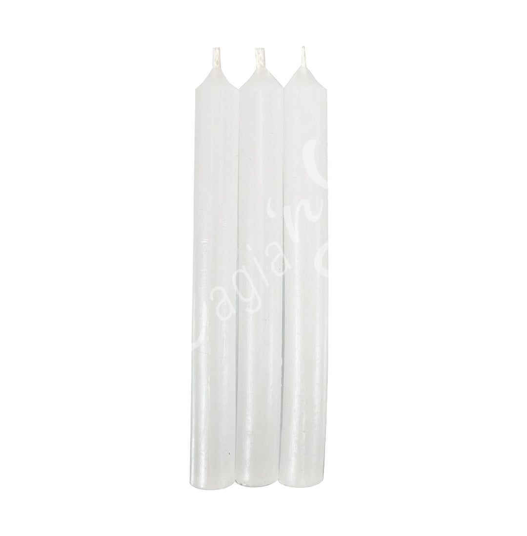 Mini Candle Unscented White