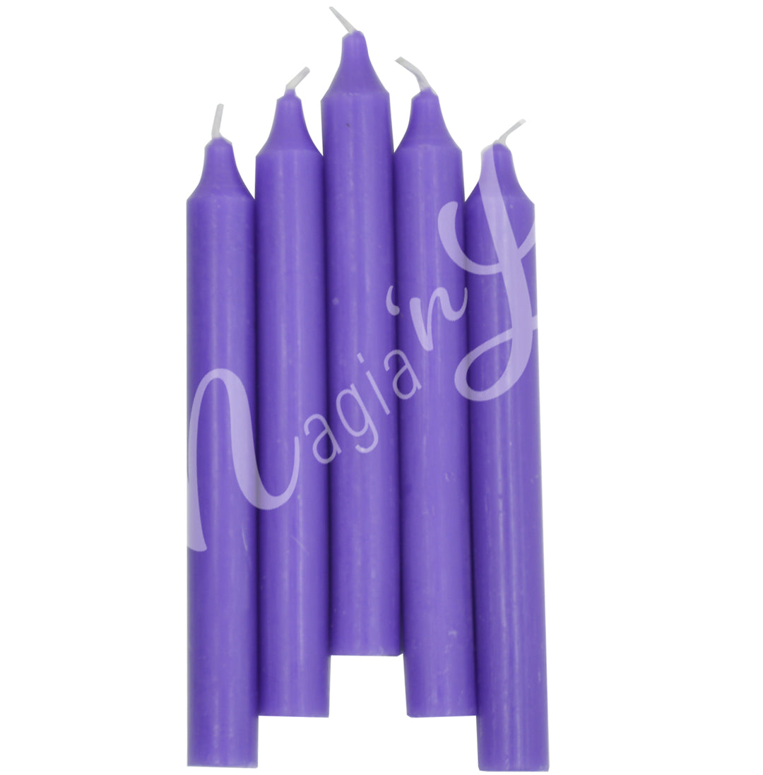 Mini Candle Unscented Purple