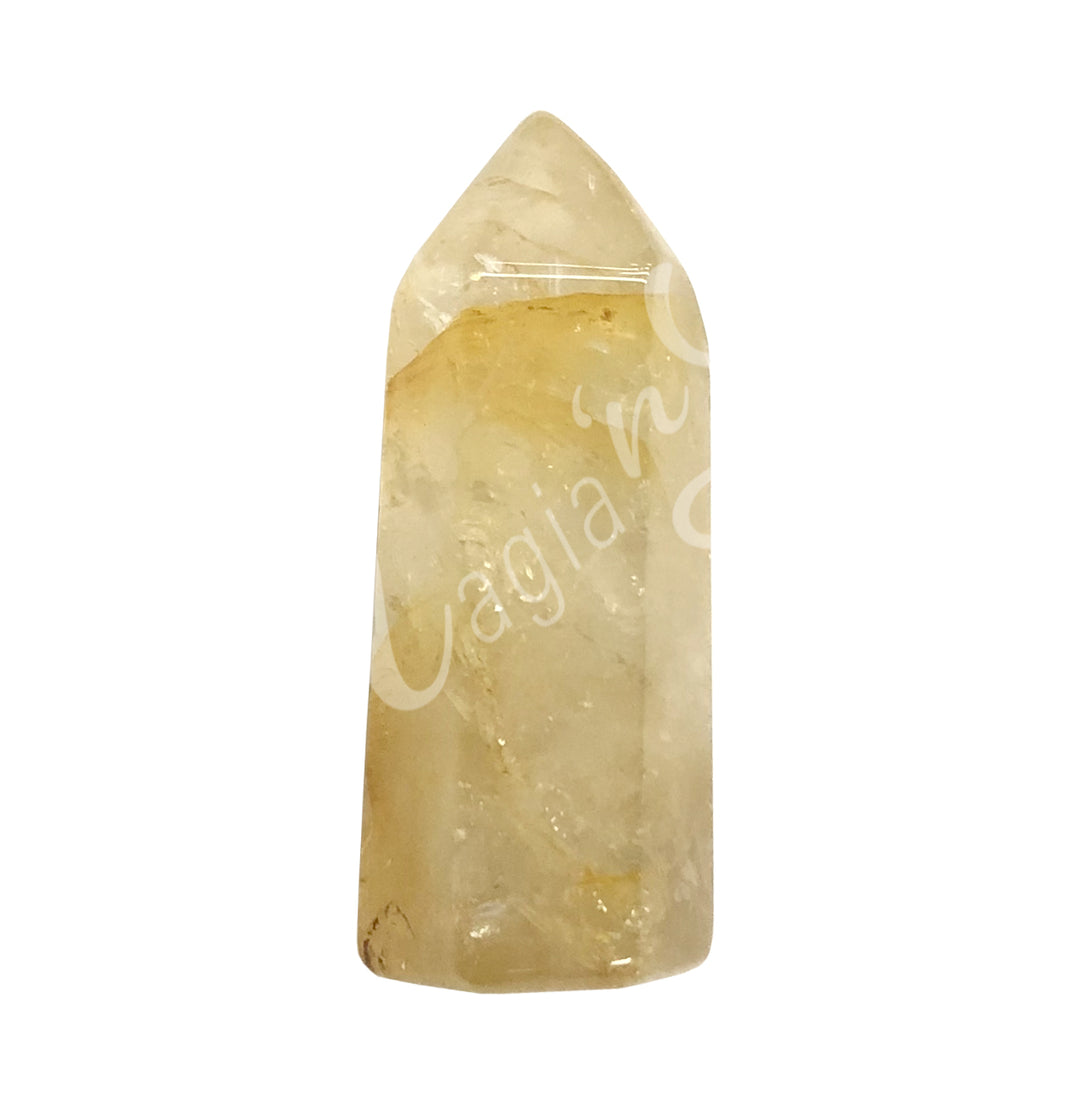 A transparent-yellow standing point.