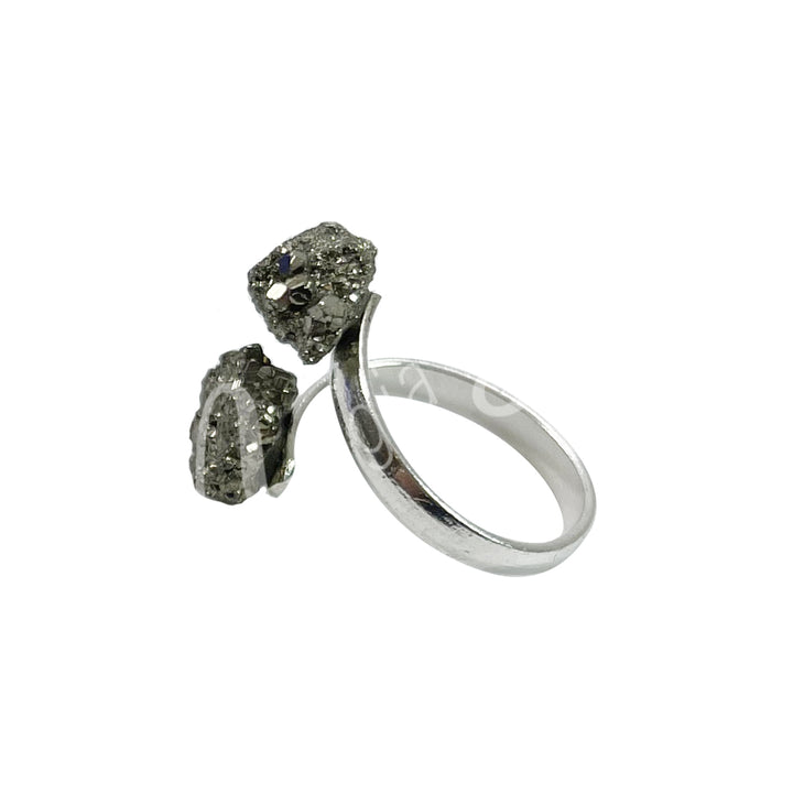 Ring Pyrite Adjustable