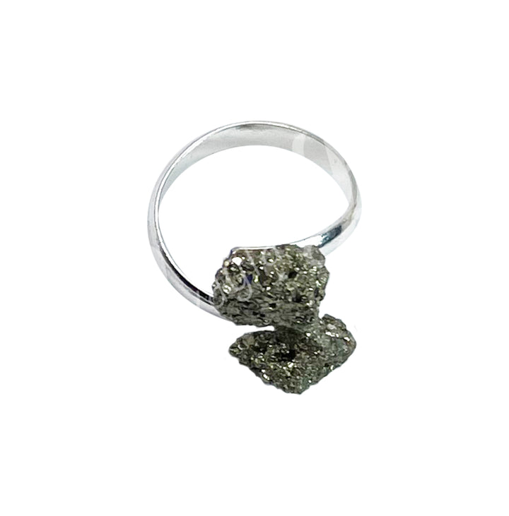 Ring Pyrite Adjustable
