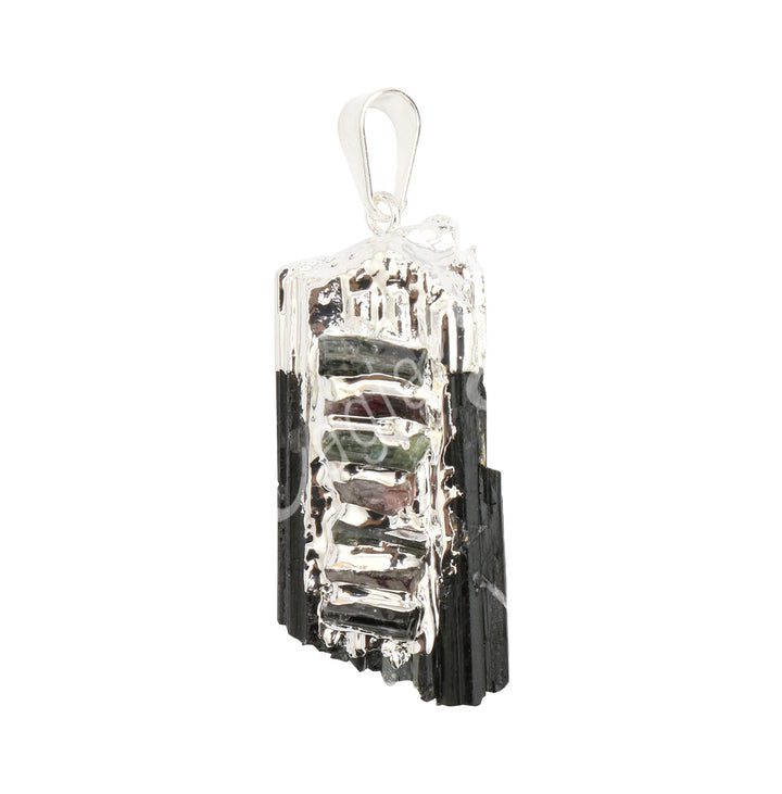 Colgante Turmalina Negra en Bruto 2″