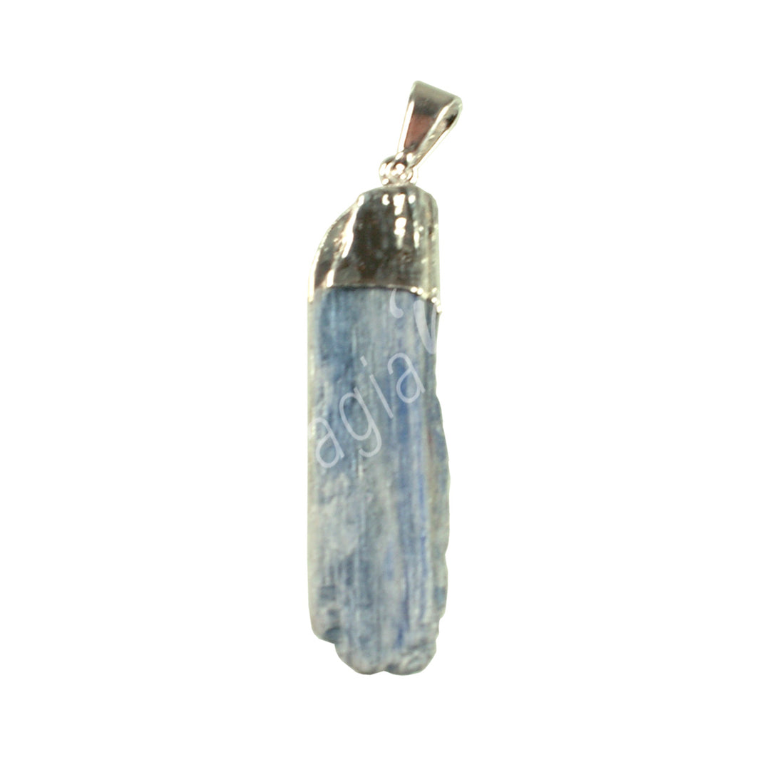 Pendant Rough Kyanite with Cap 1.5″