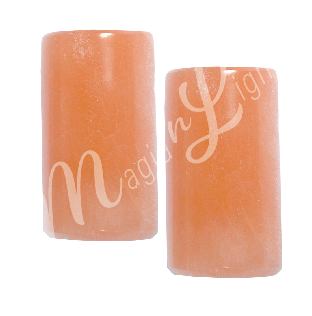 Meditation Charger Cylinders Orange Selenite