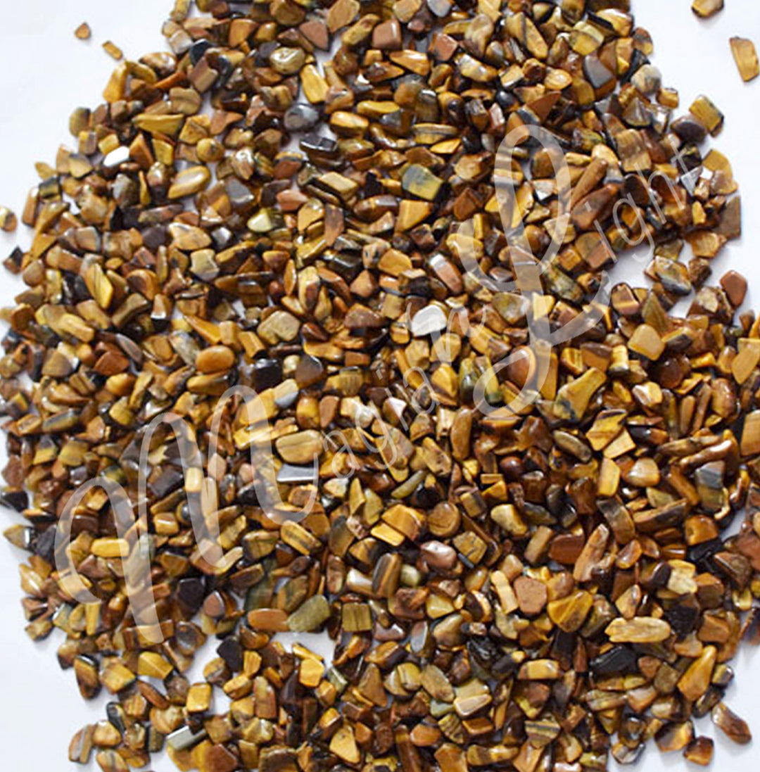 Chips Stones Tiger Eye (0.2 LB) 3-5 mm