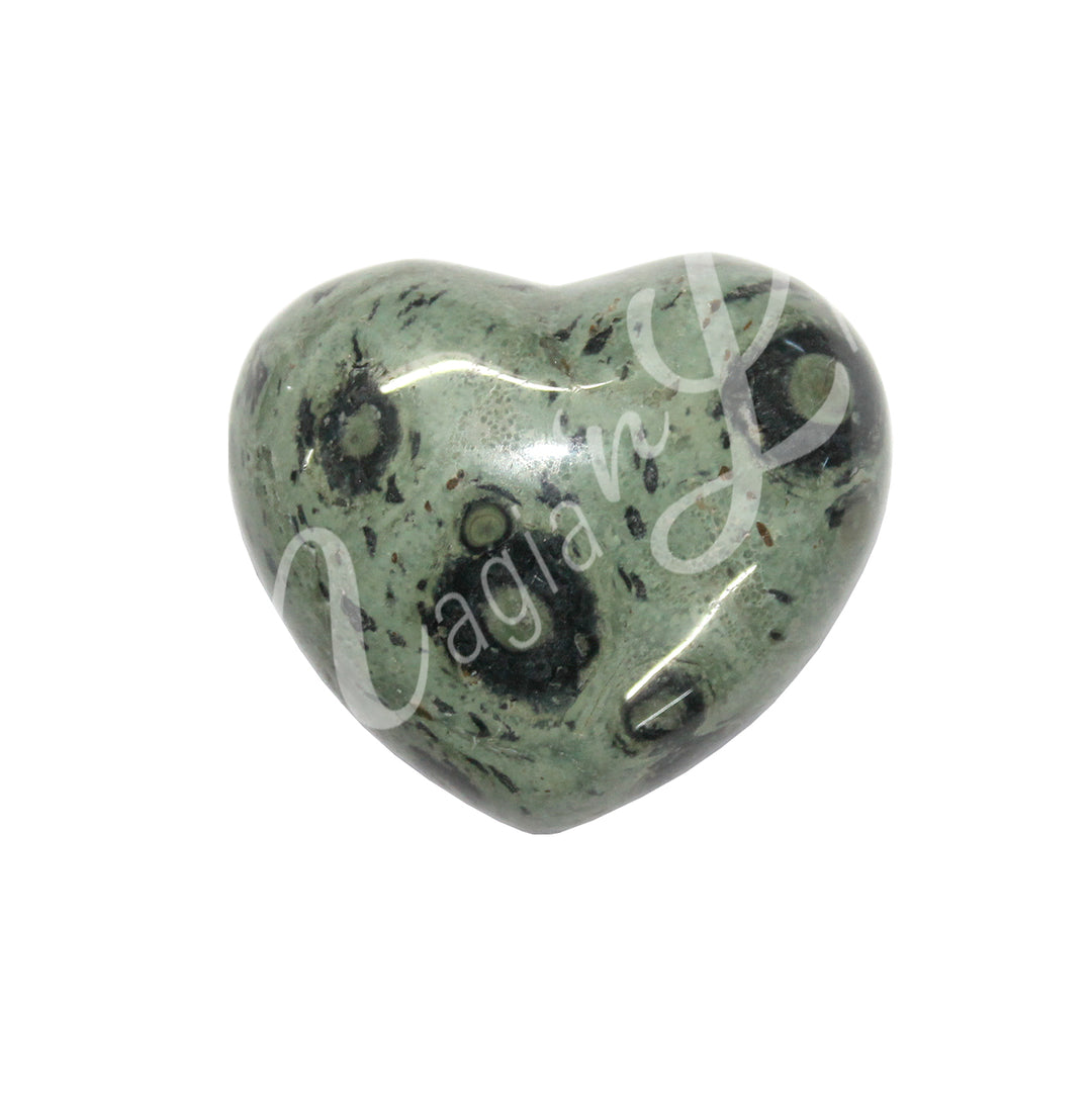 Corazón de Jaspe Kambaba 1,5 X 1,75″