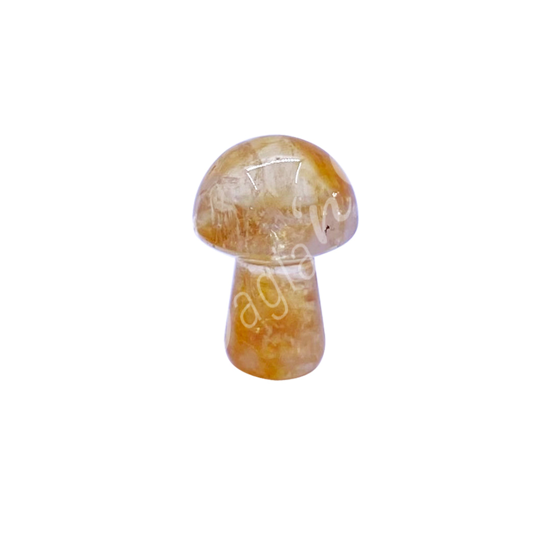 Massager Mushroom Citrine 0.75"