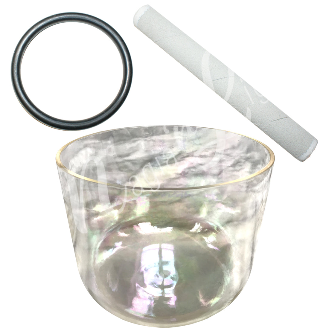 Singing Bowl Rainbow AB Crystal 8″dia.