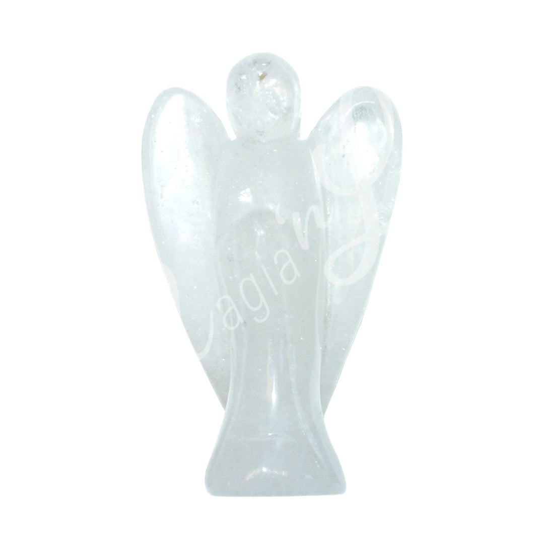 Figurine Angel Crystal Quartz 1.5"