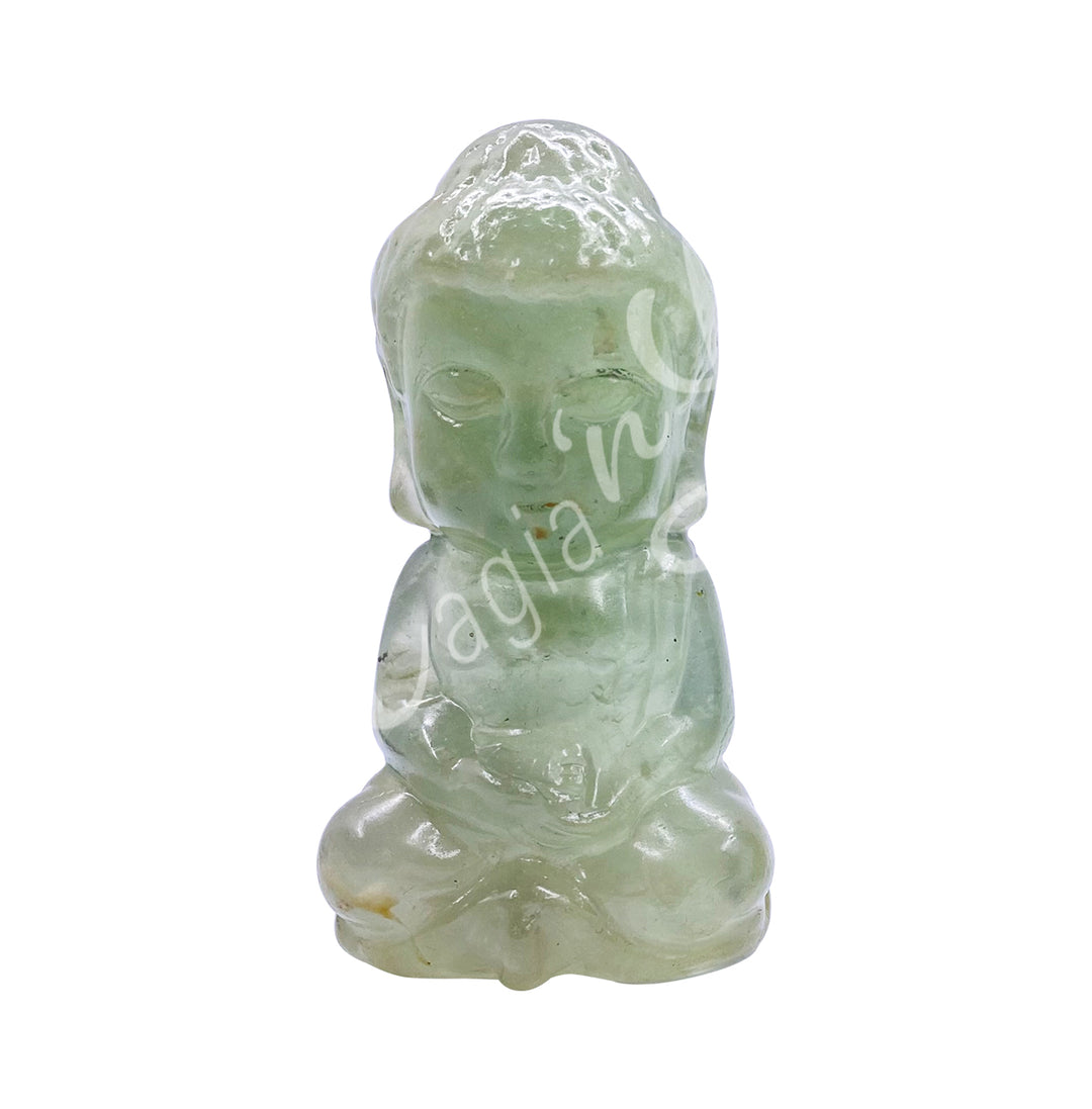 Figurine Buddha Fluorite 3.5"